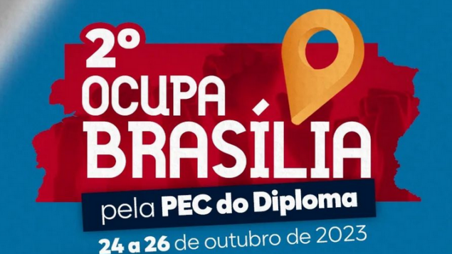 2° Ocupa Brasília pela #PECdoDiploma