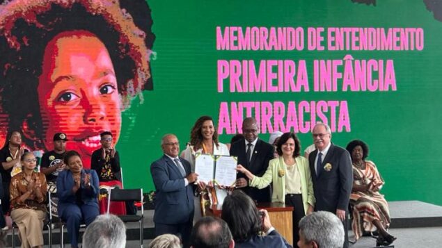 UNICEF e ministérios assinam acordo para combater racismo na primeira infância