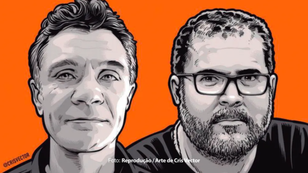 Dois anos após o assassinato brutal do jornalista Dom Phillips e do indigenista Bruno Pereira, a RSF lamenta a lentidão da justiça brasileira