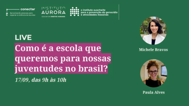 Live: Como é a escola que queremos para as nossas juventudes no Brasil?