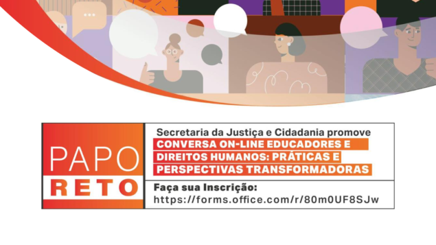 Conversa on-line “Educadores e Direitos Humanos: Práticas e Perspectivas Transformadoras”