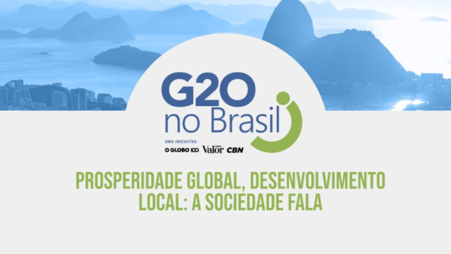 G20 no Brasil, Live “Prosperidade global, desenvolvimento local: A sociedade fala”