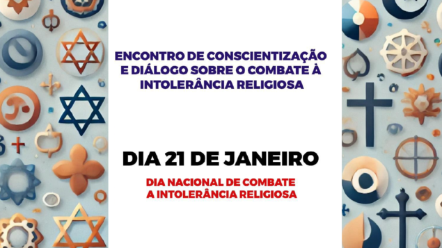 Encontro de conscientização e diálogo sobre o combate à intolerância religiosa