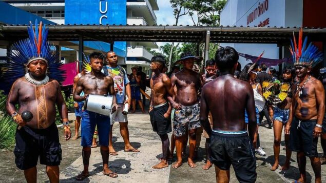 Resistência indígena contra o desmonte da educação no Pará