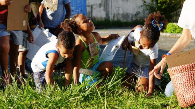 Projeto oferece materiais de apoio gratuitos para que as escolas possam reconectar crianças e adolescentes com a natureza