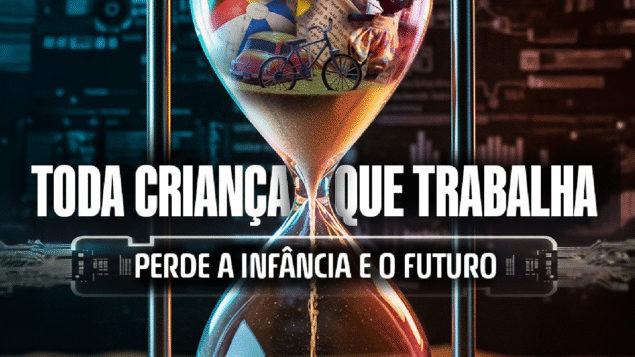 Campanha reforça a urgência do enfrentamento ao trabalho infantil
