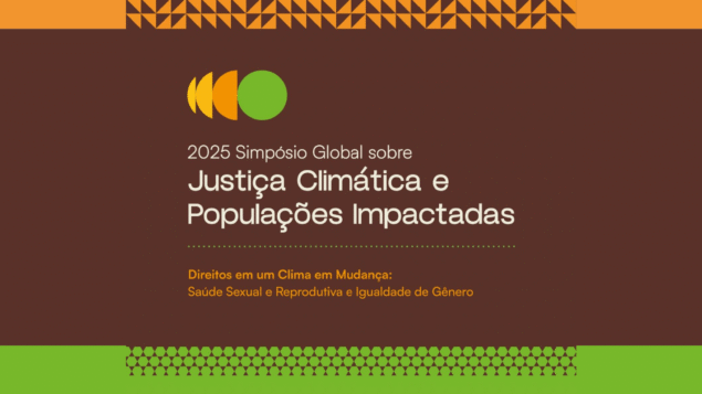 Simpósio Global sobre Justiça Climática e Populações Impactadas – 2025