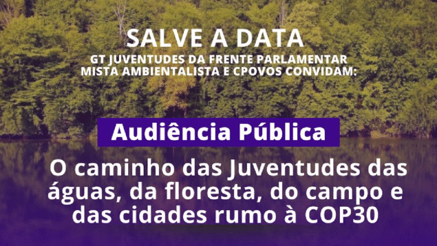 Audiência Pública: Juventudes rumo à COP30