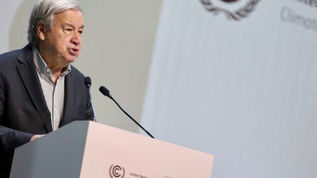 Guterres diz que a COP30 terminou, mas o trabalho por ação climática permanece